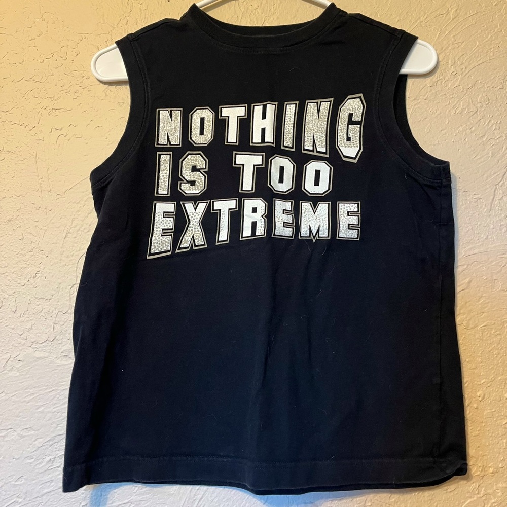 Crazy 8 Navy tank top